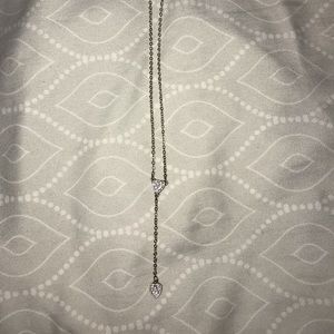 double heart necklace